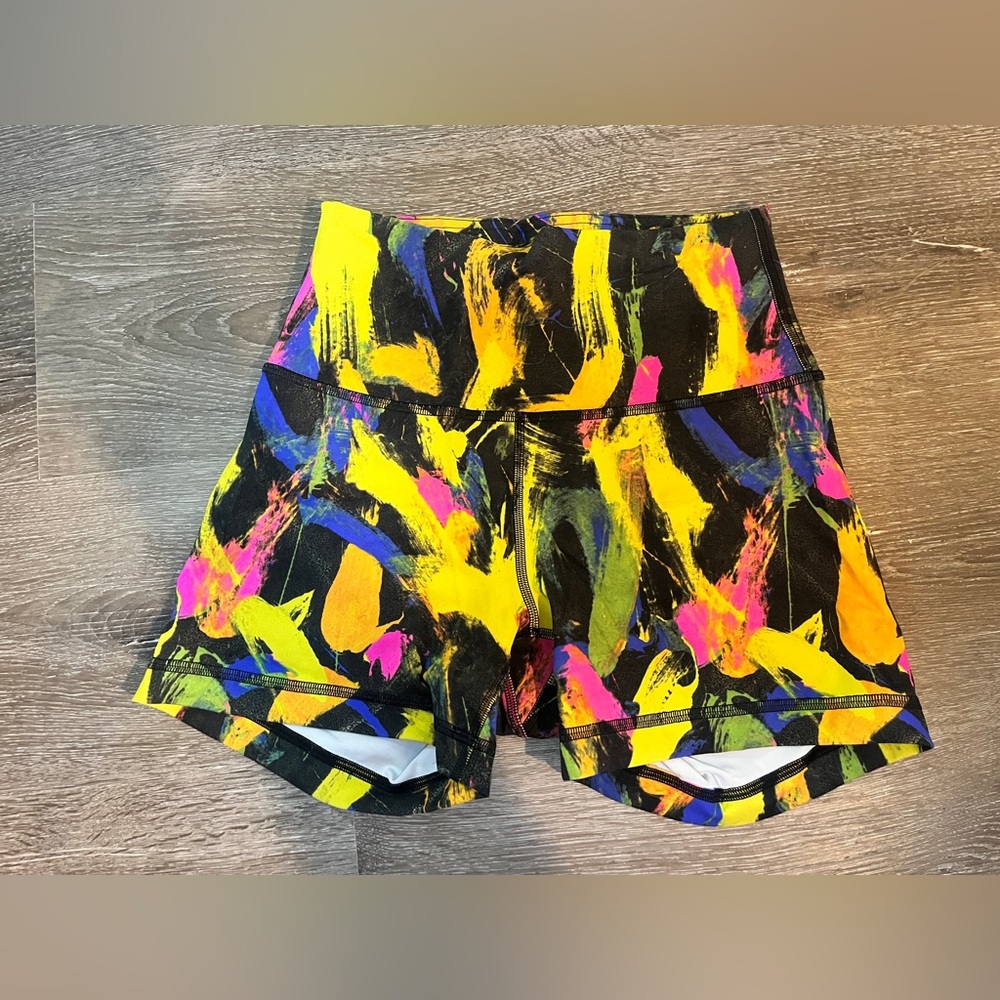 tie dye lululemon shorts